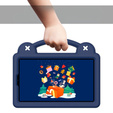 Etui do Xiaomi Redmi Pad SE 8.7", Cute Patterns, z podstawką, granatowe
