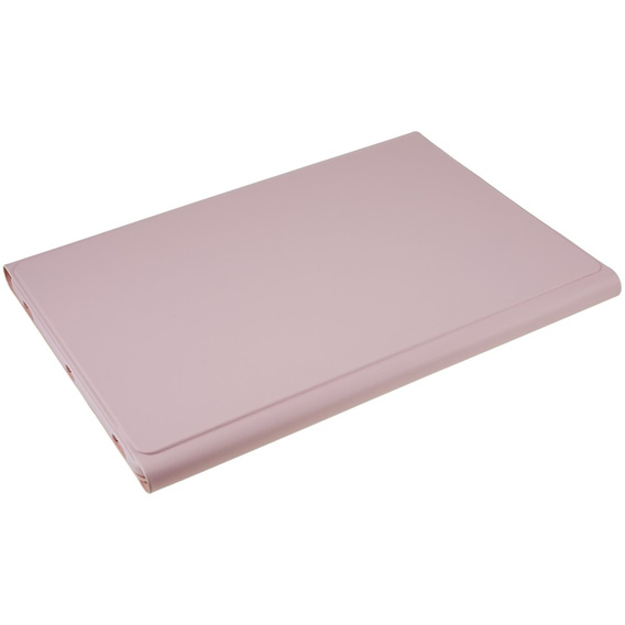 Etui z klawiaturą do Galaxy Tab S7+ Plus / S8+ Plus /S7 FE T730 T733, Pen Slot, różowe rose gold