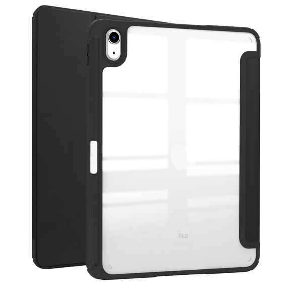 Etui do iPad 11" 2025 A16 (11 gen.) / iPad 10.9" 2022 (10 gen.), Smartcase Hybrid, z miejscem na rysik, czarne
