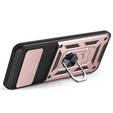 Etui pancerne do Realme 11 Pro 5G / 11 Pro+ 5G, CamShield Slide, różowe rose gold