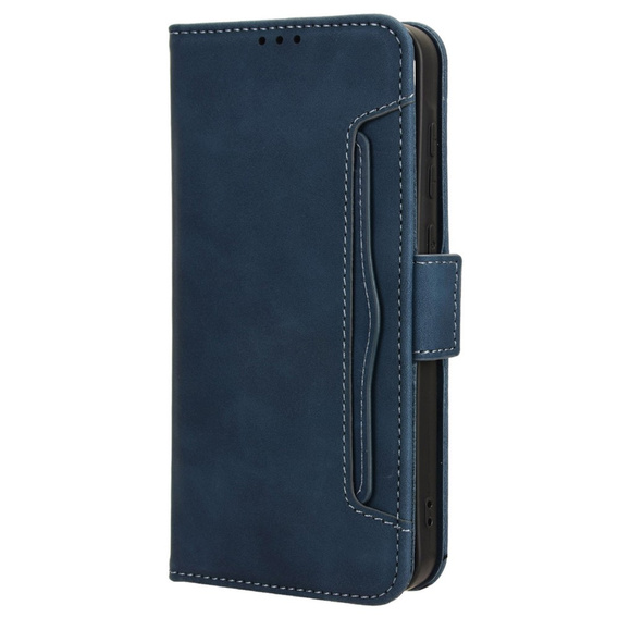 Etui z klapką do Samsung Galaxy A35 5G, Card Slot, niebieskie