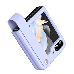 Etui Wristband Kickstand do Samsung Galaxy Z Flip5 5G, Fioletowe