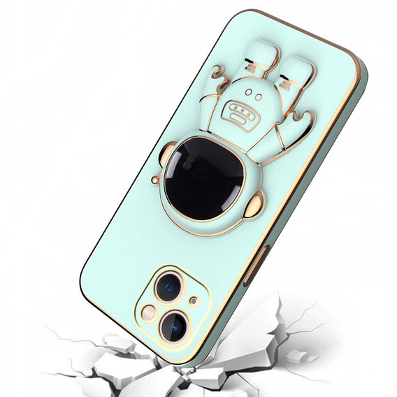 Etui do iPhone 13 Mini, Astronaut, miętowe