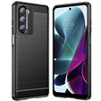 Etui do Motorola Moto G200 5G, Karbon, czarne