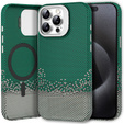 Etui do iPhone 15 Pro Max, Frame Kickstand, do MagSafe, Sand Green
