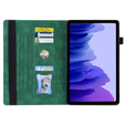 Etui do Lenovo Tab P12, Classic, z miejscem na rysik, zielone