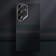 Etui BENKS Kevlar do Samsung Galaxy S25 Ultra, Magnetic Armor Air Aurora 600D 0045, do MagSafe, czarne