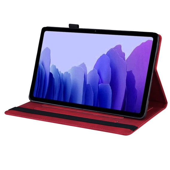 Etui do Lenovo Tab P12, Classic, z miejscem na rysik, czerwone