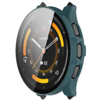 2w1 Etui + Szkło Hartowane do Garmin Venu 3, Zielone