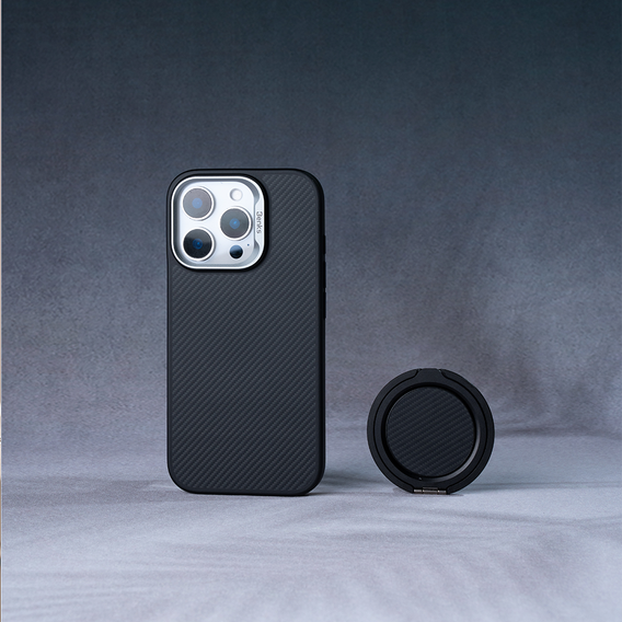 Etui BENKS Kevlar Armor PRO Carbon Fiber 600D D065 do MagSafe do iPhone 16 Pro