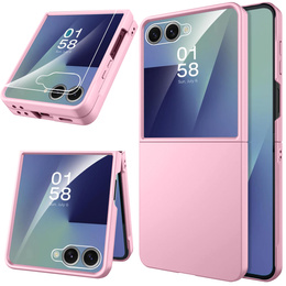 Etui ze szkłem hartowanym na ekran zewnętrzny do Samsung Galaxy Z Flip7