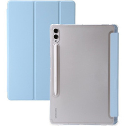 Etui do Samsung Galaxy Tab S9 Ultra, Smartcase Hybrid, z miejscem na rysik, niebieskie