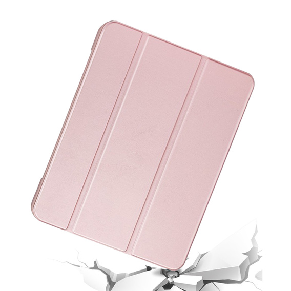 Etui do iPad Pro 11" 2022/2021 (4/3 gen.), Smartcase z miejscem na rysik, jasnoróżowe