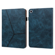 Etui do Samsung Galaxy Tab A9+, Classic, z miejscem na rysik, niebieskie