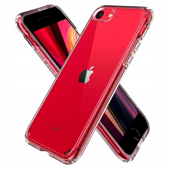 Etui Spigen do iPhone 7/8/SE 2020/SE 2022, Ultra Hybrid, Crystal Clear, przezroczyste
