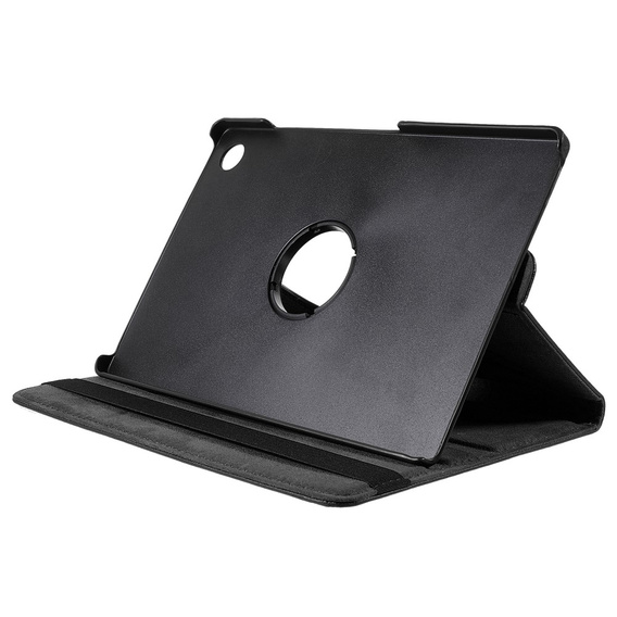 Etui do Samsung Galaxy Tab A9+, Obrotowe 360, czarne