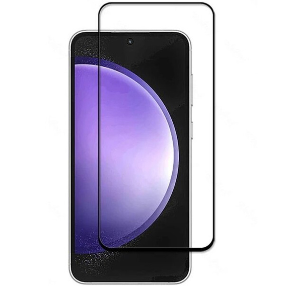 Szkło Hartowane 3D do Samsung Galaxy S24 FE, czarna ramka