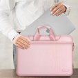 Tech-Protect Pocket Bag, Etui Torba do laptopów 15-16 cali, Różowa