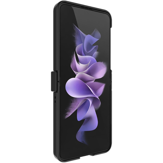 Etui IMAK do Samsung Galaxy Z Flip4 5G, Ruiyi Series, czarne