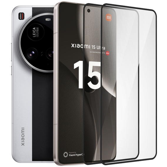 2x Szkło Hartowane ERBORD 3D do Xiaomi 15 Ultra– ochrona całego ekranu