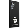 Karl Lagerfeld Silicone Choupette  do Samsung Galaxy S24 Ultra