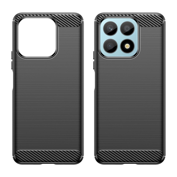 Etui do Honor X8a 5G, Karbon, czarne
