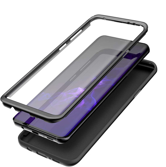Etui do Samsung Galaxy S9+ Plus, Suritch Full Body, czarne