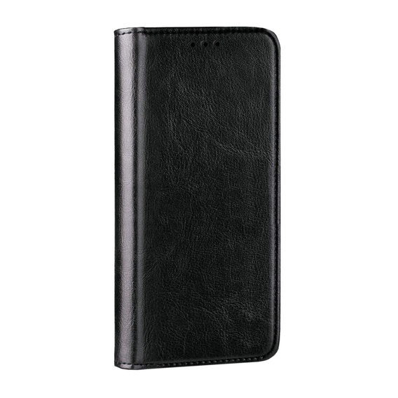 Skórzane Etui Wallet do Samsung Galaxy A72 5G / A72 LTE, Black