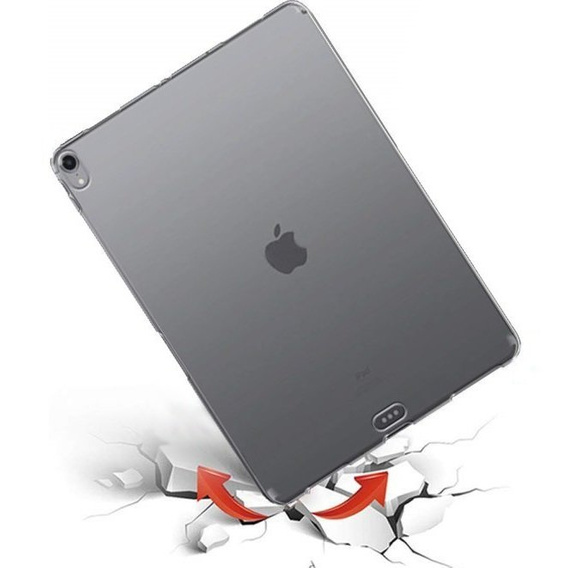 Etui do iPad Air 10.9" 2022/2020 (5/4 gen.), Silikonowe, przezroczyste
