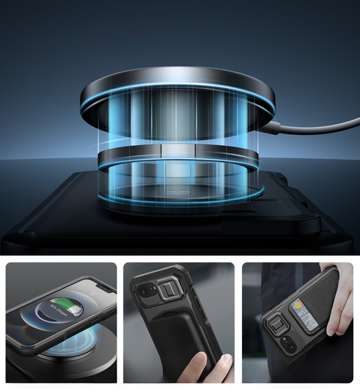 Etui pancerne Dexnor CamProtect z MagSafe do iPhone 16e