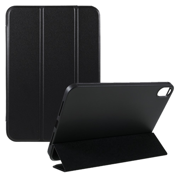 Etui do iPad mini 8.3" 2021 (6 gen.) / iPad mini 8.3" 2024 (7 gen.), z klapką, Czarne 