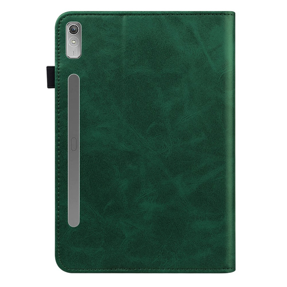 Etui do Lenovo Tab P11 Pro Gen 2 TB132FU TB132XU 11.2", Classic, z miejscem na rysik, zielone