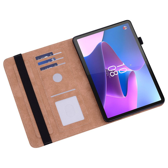 Etui do Lenovo Tab P11 Gen 2 TB350FU TB350XU 11.5", Classic, z miejscem na rysik, zielone