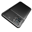 Etui do Xiaomi Redmi Note 10/10S, Carbon Gel, czarne