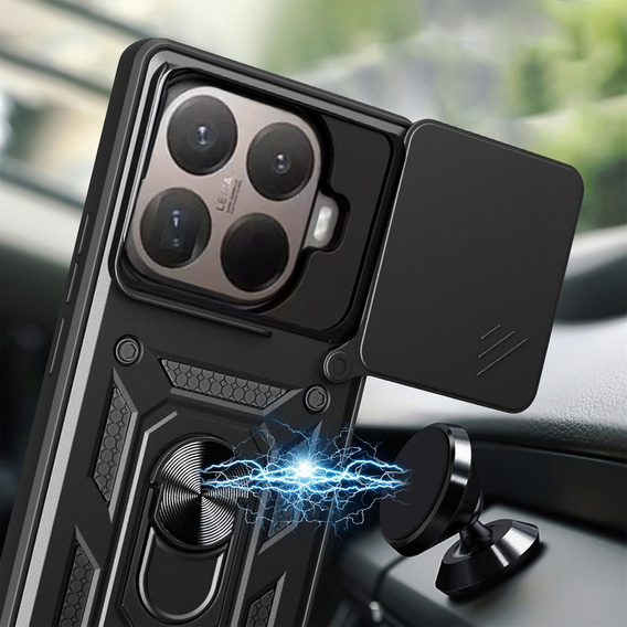 Etui pancerne CamShield Slide z osłoną aparatu i ringiem do Xiaomi 15T Pro