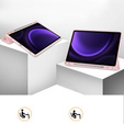 Etui do Samsung Galaxy Tab S10 Lite / S10 FE / S9 FE, Smartcase z miejscem na rysik, różowe