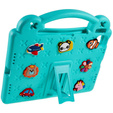 Etui do iPad Air 11" 2025/2024 (7/6 gen.), Cute Patterns, z podstawką, zielone
