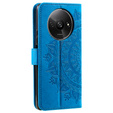Etui z klapką do Xiaomi Redmi A3, Mandala, niebieskie