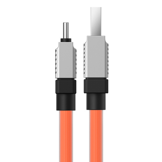 Baseus CoolPlay kabel USB-A USB-C 1 m 100 W - Pomarańczowy