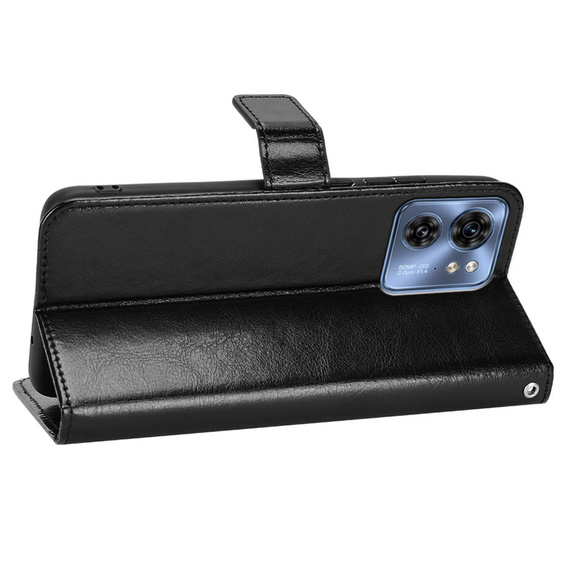 Etui z klapką do Motorola Edge 40, Wallet, czarne