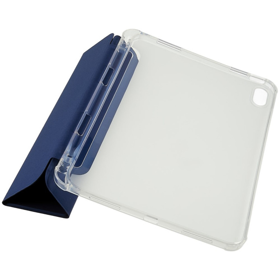 Etui do iPad 11" 2025 A16 (11 gen.) / iPad 10.9" 2022 (10 gen.), Pencil Hybrid, z miejscem na rysik, Granatowe