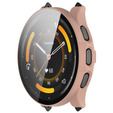 2w1 Etui + Szkło Hartowane do Garmin Venu 3S, Różowe