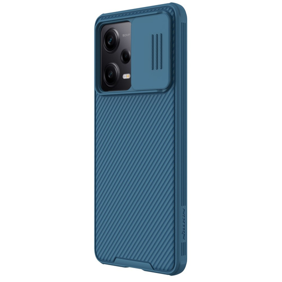 Etui do Xiaomi Poco X5 Pro 5G, pancerne Nillkin, CamShield Pro, Niebieskie