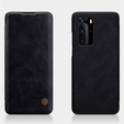 Etui NILLKIN do Huawei P40 Pro, Obudowa Qin Series Case, Czarne