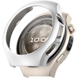 Etui ochronne do Huawei Watch 5 42mm – cienka obudowa z trwałego tworzywa - srebrna