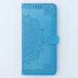 Etui z klapką do Xiaomi 13T / 13T Pro, Mandala, niebieskie