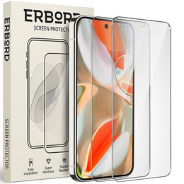 2x Szkło Hartowane ERBORD 9H Hard Glass do Google Pixel 9 Pro XL – codzienna ochrona w eleganckim wydaniu