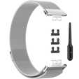 Pasek Bransoleta Milanese do Huawei Watch Fit, Srebrny