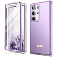Etui do Samsung Galaxy S23 Ultra, Suritch Full Body, fioletowe