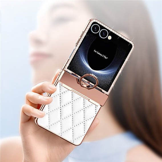 Etui ze szkłem do Samsung Galaxy Z Flip7 5G